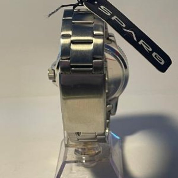 Detroit Tigers MLB Team Logo Stainless-Steel Silver Men's Watch by SPARO NEW - Picture 6 of 9